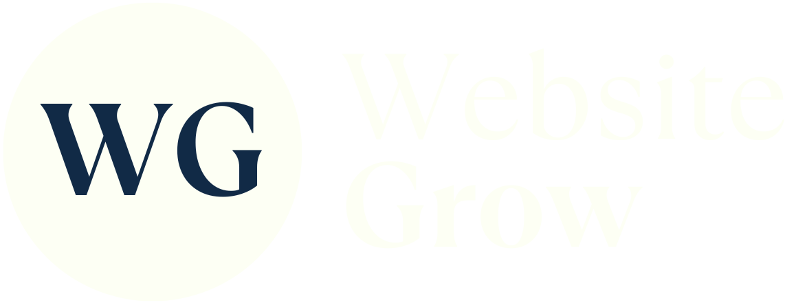 website grow footer logo